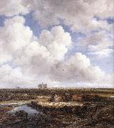 Jacob van Ruisdael View of Haarlem with Bleaching oil painting picture wholesale